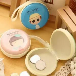 bns 원형 이어폰 동전지갑 보관 미니 파우치 케이스 귀여운 귀여운