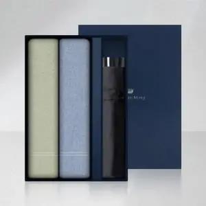 (통합색상 골고루(랜덤))EA 송월 타올 우산 3매 선물세트 데이라인2+3단 컬러무지1