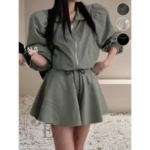 [라일리여성의류] Rly 트레이닝복세트 아노락세트 바스락 봄버자켓 여름