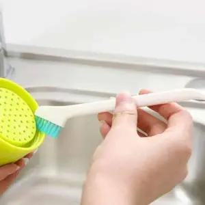 ( )주방용 틈새 브러쉬 욕실청소솔 창틀틈새브러쉬