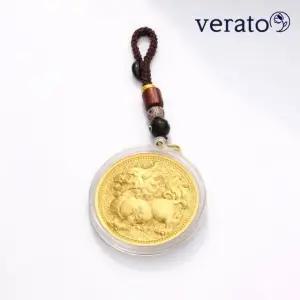 베라토 24K 순금 비휴 오브제 키링