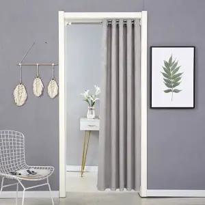 공간 분리 커튼 가림막 현관문 패브릭 커튼