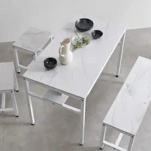 /동화속나무 클리 4인 2단 선반 식탁 선반형테이블 다용도테이블