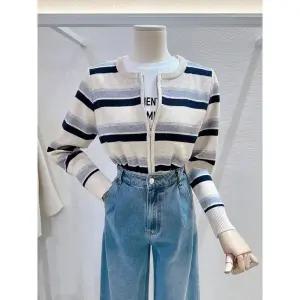 갤러리아 [LAP]소프트 스트라이프 집업가디건 (AS7XG171)