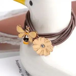 bns 허니비 플라워 머리끈 헤어밴드