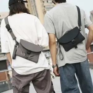 남녀공용 힙색 슬링백 여행 가벼운 가방 세컨백 소지품 수납