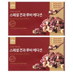 오하루 자연가득 스페셜 견과 루비 에디션 20g x 25개입 2박스