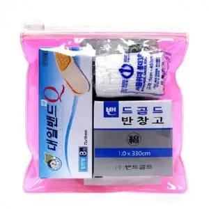 여행 캠핑 응급 붕대 반창고 밴드 미니구급세트 4종