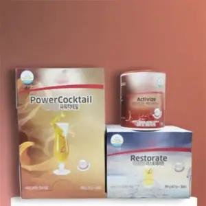 독일 피엠쥬스 3종세트 파워칵테일 액티바이즈 리스토레이트 피트라인 종합비타민 영양제