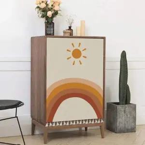 공간 분리 가림막 커튼 실내 인테리어 바란스 커튼 책장가리개