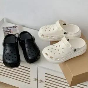 5cm 통굽 키높이 샌들 펀칭 슬리퍼 GOT-1006052