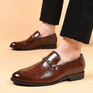 남성드라이빙로퍼 남자 포멀룩 겨울남자신발 스타