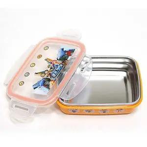 [에이치플러스몰]TBZ 스텐락 또봇 파워 이중 사각 도시락 유아식기