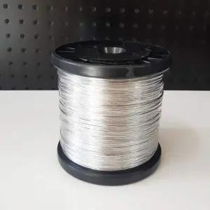 칼라공예철사 은색 두께1.5mm 대용량 길이120M