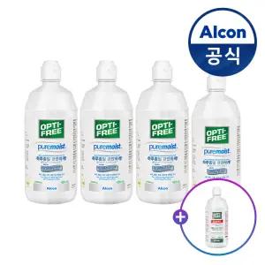 옵티프리 렌즈세척액 퓨어모이스트 420ml 3개 + 300ml 1개