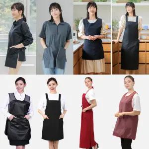 미용실 앞치마 피부미용 헤어샵 투명 시술 재료 용품 미용사 방수