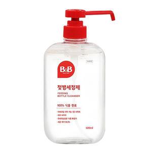 비앤비 젖병세정제 액상형 용기 600ml x 1개 거품형 아기 유아 리필
