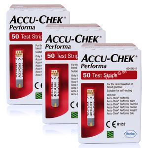 아큐첵 퍼포마 당뇨 혈당 검사지 시험지 측정지 3박스 150매