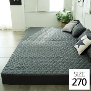 패밀리침대 매트리스커버 (K+SS) 270x200 순면누빔