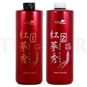 마이헤어스토리 홍삼수 시스테인 1000ml(1,2제 1세트)
