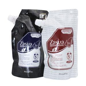 뷰티원 자수아 매직 5분 스피드 오징어먹물 1제2제 각 500g 새치염색약