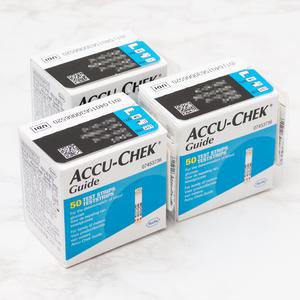 로슈 아큐첵 가이드 혈당시험지 3박스 (150매) 당뇨검사지/측정지