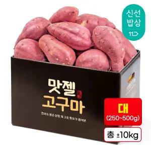 [품질보장] 하루까 꿀고구마 대(250-500g) 정품 10kg 요리용 맛젤