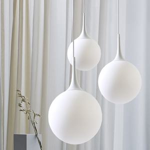 화이트 문 펜던트조명 식탁등 버블 인테리어조명 북유럽감성