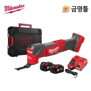 밀워키 M18 FMT-502X 충전만능컷터 18V 5.0AH 2팩 BL모터 10단계+A속도조절