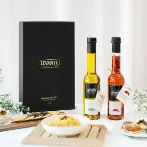 [선물세트] 르반테 화이트 트러플오일 2% 페페론치노 오일 향미유 set + 블랙고급쇼핑백