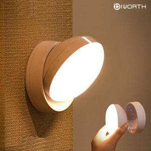 바트 부착형 모션감지 LED 무선 건전지 센서등 센스등