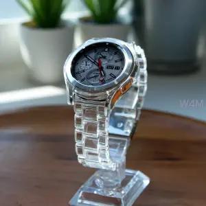 갤럭시워치 7 6 5 4 클래식 프로 투명 스트랩 밴드 40 44 42 46 45 43 47 20 mm 정품 호환