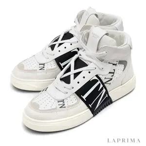 [롯데백화점]발렌티노 패브릭 밴드 VL7N 미드탑 남성 스니커즈 1Y2S0E03-WRQ-24P