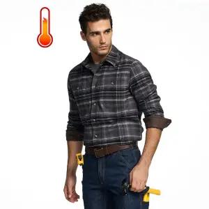 CQR 겨울 플란넬 기모 워크웨어 셔츠 CQ-HOF118