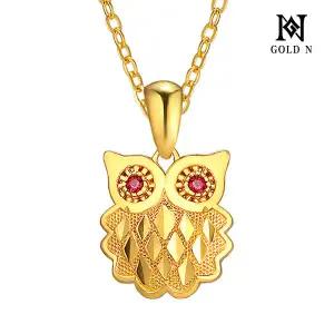 골드앤 순금 24K 그랜드 부엉이 목걸이