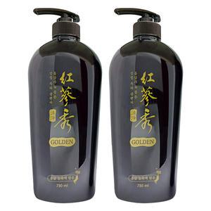 소망 엠세라드 홍삼수 뉴 골드 청정 두피 클린저 세트(두피&모발 클리닉) 730mlx2ea