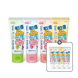 (4개) 닥터제니 1450주니어치약(고불소) 60g/(+1450 미니치약 4개 랜덤증정)