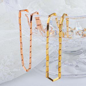 14K 18K 남자 여자 금목걸이 대나무 체인 목걸이 줄 골드 1.5 Don 2 Don