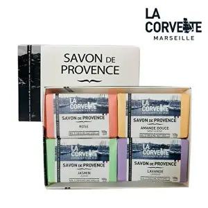 [라코벳][라코벳] 마르세유 자연유래 프로방스 비누 100g 4개세트