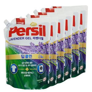 퍼실세제 라벤더젤 드럼/일반겸용 2.1Lx6개 액체세탁세제