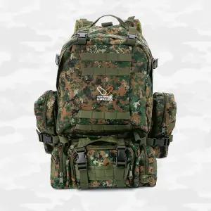 밀리터리배낭 생존 군용배낭 가방 등산 트레킹 힙색+파우치