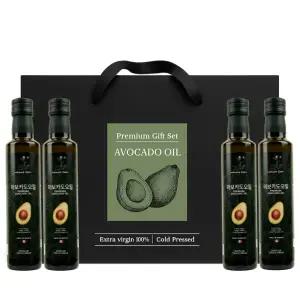 네이처담 프리미엄 엑스트라버진 아보카도오일 250ml X 4병 선물세트