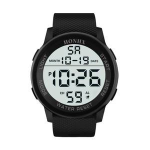 컬러 스포츠 디지털 LED 전자 남성 비지니스 손목시계