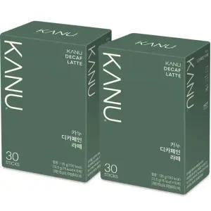 갤러리아 맥심 카누 디카페인라떼 30T x 2개