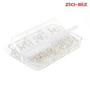 키링 부자재 스틸 오링 세트 920pcs 실버/열쇠고리 가방 DIY O링