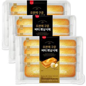 삼립 오븐에 구운 버터 휘낭시에 8개입 360g 3개