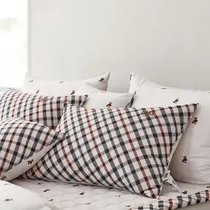 [롯데백화점]닥스 아사 테디스 브라운 베개커버