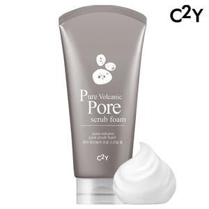 [C2Y] 퓨어 화산송이 모공 스크럽 퍼펙트휩 폼클렌징 120ml