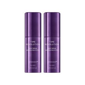 미샤 타임 레볼루션 나이트리페어 앰플밤 스틱, 10g, 2개