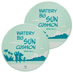 2025 리에노 수분 듬뿍 빅 선쿠션 본품 25gx2개/온가족 선크림/대용량선팩트/최신상/리에노 선쿠션/무료 sb